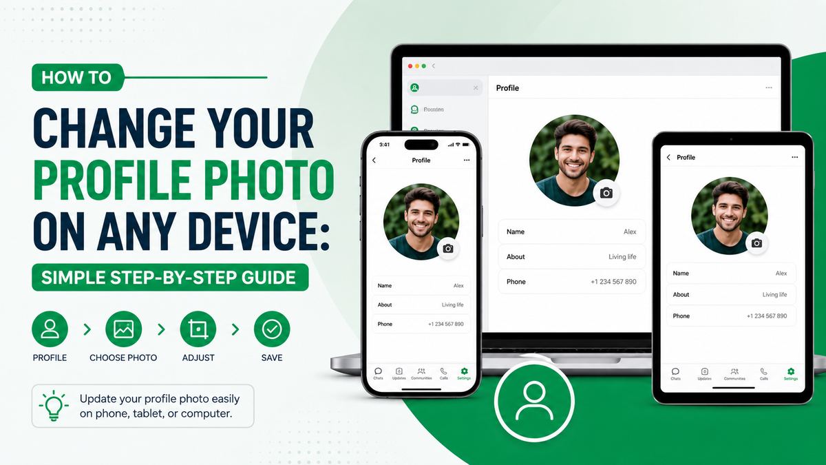How to Change Your Profile Photo on Any Device: Simple Step-by-Step Guide
