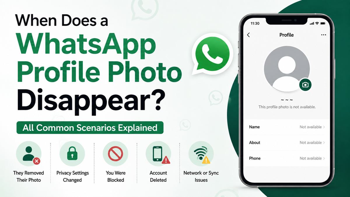 When Does a WhatsApp Profile Photo Disappear? All Common Scenarios Explained